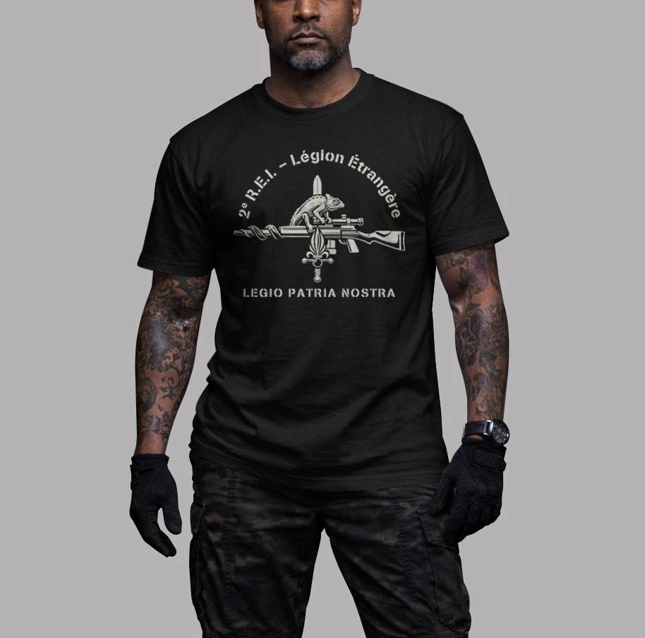 French Foreign Legion Sniper T-Shirt - 2e REI Legion Etrangere French Army Tee L