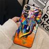 Elephant Theme Print Cover For Xiaomi Redmi Note 13 9 10 11 12 14 Pro 10S 11S 12S Case For Redmi 12C 13C 14C 10C