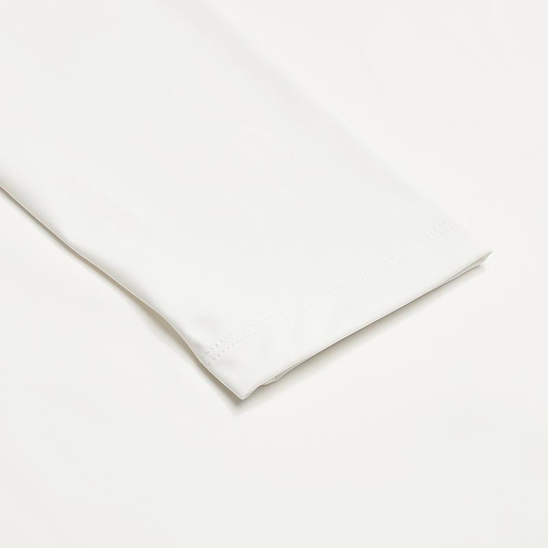 FILA Fitness Simple Casual Sports Versatile Solid Color Breathable Half-Zip Knitted Long Sleeve T-Shirt Women Tops A11W541213FGY