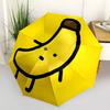 1pc Banana Character Automatic Open/Close Folding Umbrella - Compact 8-Rib Design, Daily Use, Perfect Gift for Friends & Family yy260327056