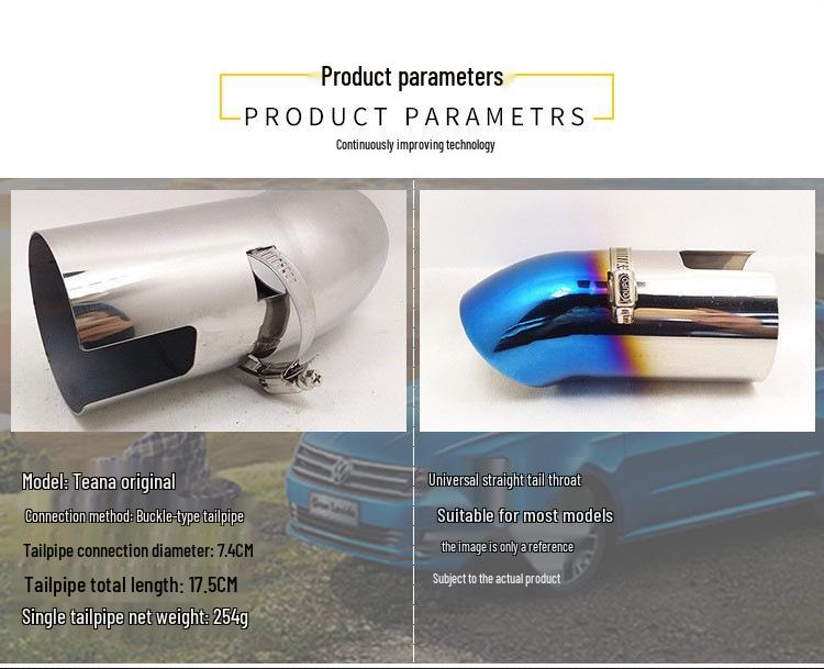 Exclusive Nissan Teana Muffler Tailpipe Accessory