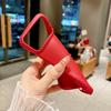 Luxury Lychee Leather Texture Phone Case For iPhone 17 Pro Max 17 Air 16 Plus 15 14 13 12 Pro Max Candy Shockproof Soft Cover