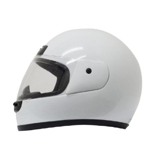 Centru Piese Bicicletă Cască Motocicletă Față Completă Alb GRATUIT 7304 (57cm~60cm)