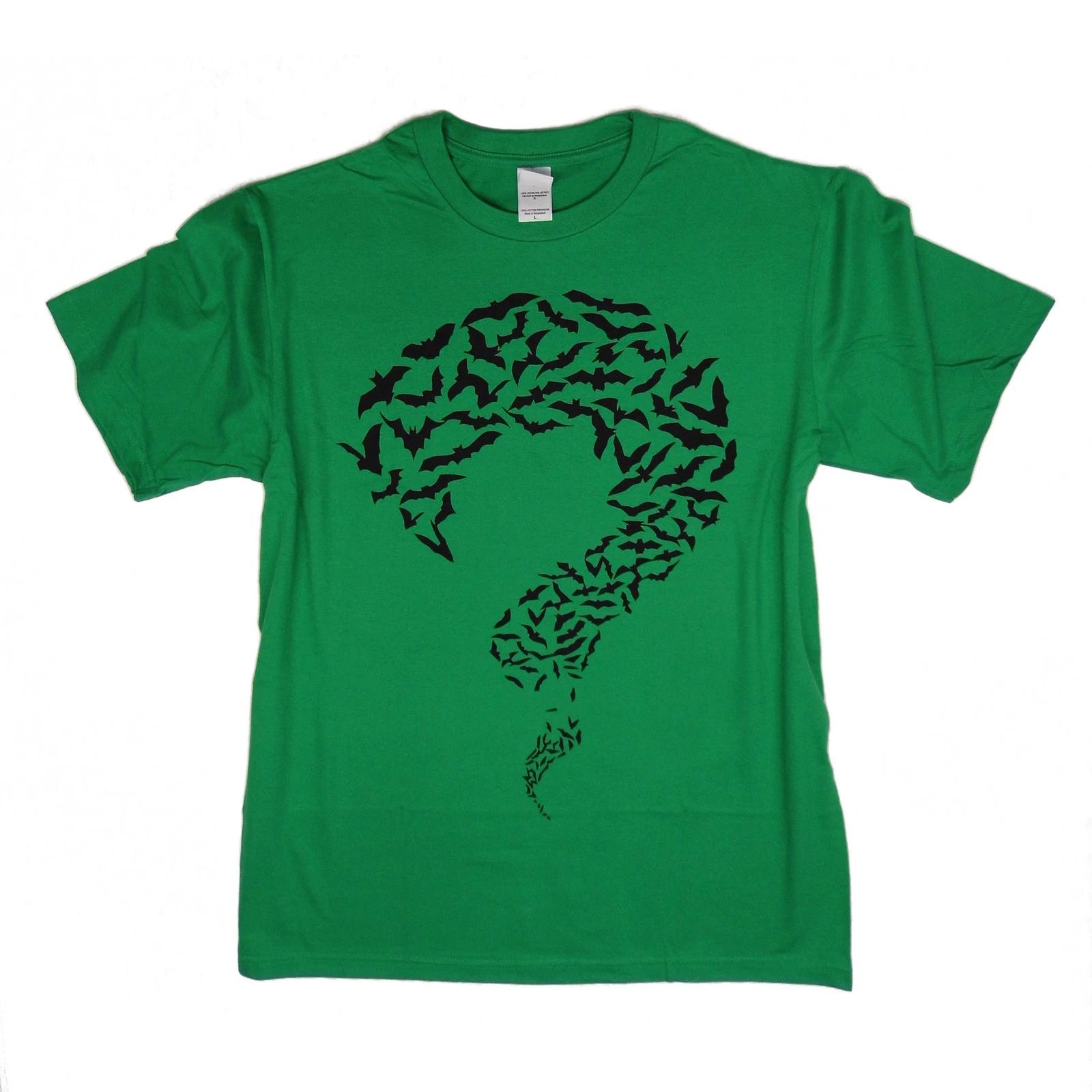 RIDDLER - BATS - Big Bang Theory inspired Sheldon Cooper T Shirt - 100% Cotton 4XL