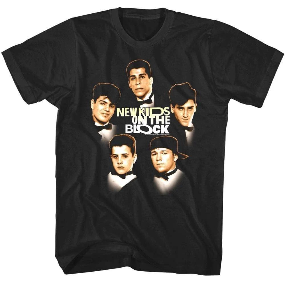 New Kids On The Block Bowties Men s T Shirt L