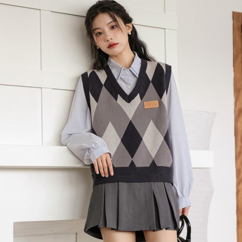 

2025 Autumn/Winter Women s Blue Versatile Shirt with Bow Tie - Perfect for Formal and Professional Occasions Large