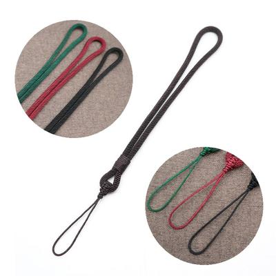 Fashion Handmade Braided Rope Phone Lanyard Luxury Simple Short Wrist Rope Phone Anti-lost Rope Phone Accessories