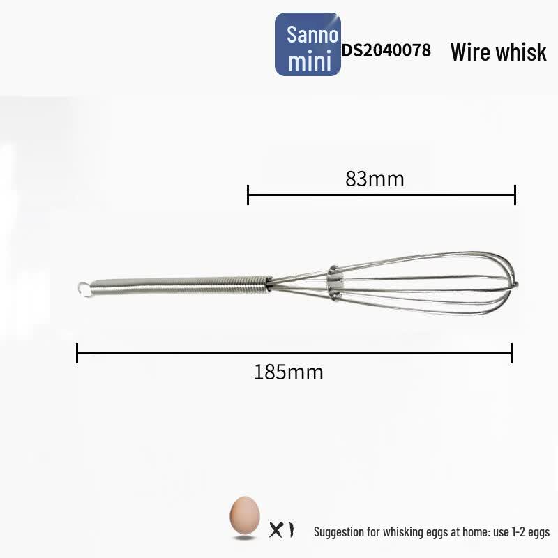 SANNENG Stainless Steel Manual Whisk