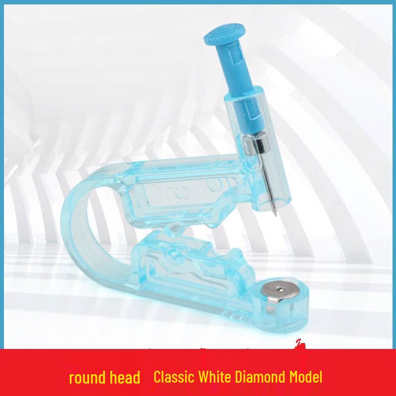 Disposable Sterile Anti-Allergic Ear Piercing Kit with Needle and Stud Gun
