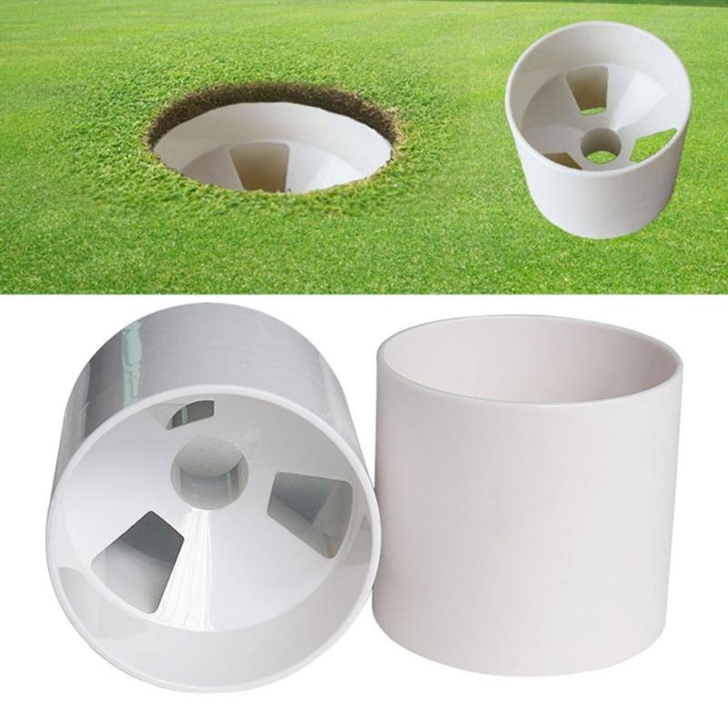 1 Piece Golf Hole Cup Practice Putting Green Hole Cups Plastic Golf Cups Golf Putting Cup for Outdoor Backyard Golf Cups