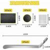 Bike Tire Patch Repair Kit, 18pcs Puncture Repair Kits for Bikes, Bicycle Tire