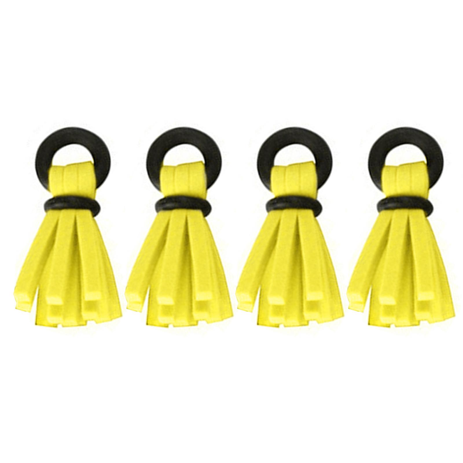 

4 шт. пенопластовые индикаторы удара, поплавок из пенопласта для ловли нахлыстом, поплавок для ловли в потоке, позиционирование крючка, рыболовный поплавок, прочный жёлтый