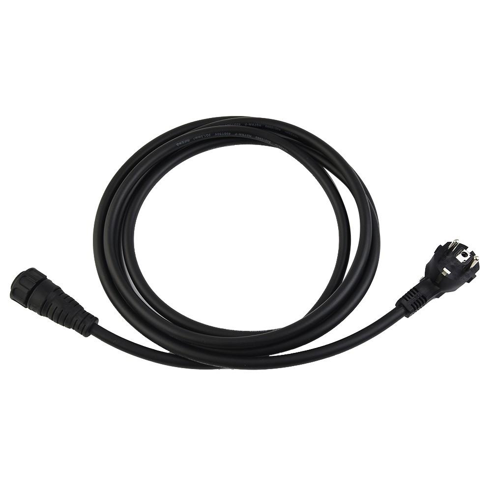 EU 220V solar cable,10ft AC power cable,solar photovoltaic inverter accessories
