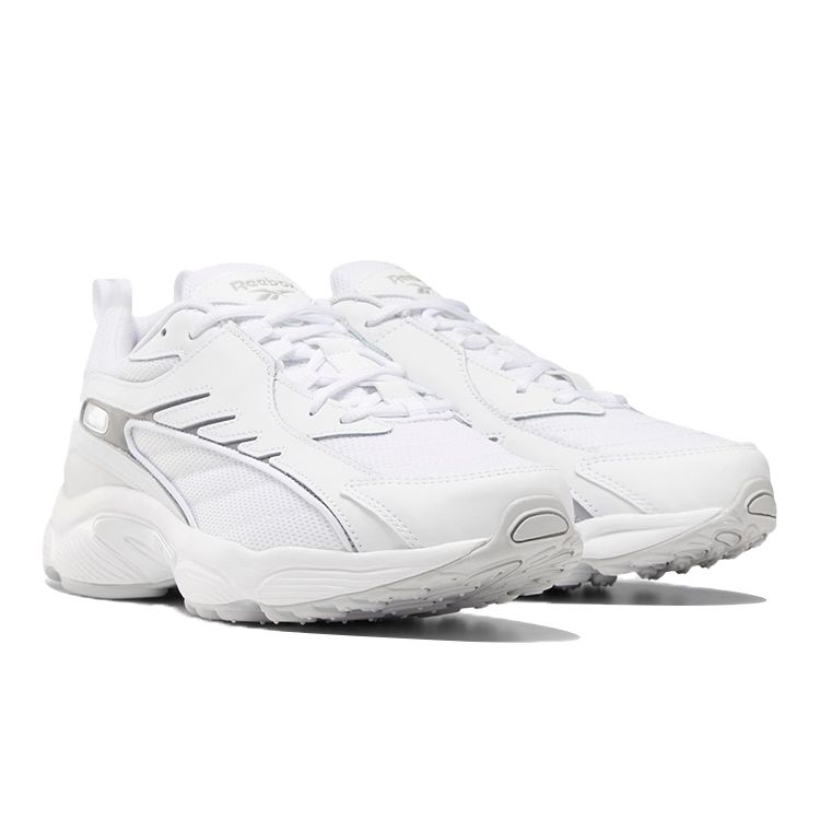 Reebok DMX Series 2K X PU Synthetic Leather Casual Low-Top Lifestyle Sneakers Unisex Sneakers White DV8457