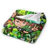 Ben 10 Omnitrix Decken Qualität Super Weich Überwurfdecke Winter Mädchen Jungen Sofa Bett Modischer Bettbezug