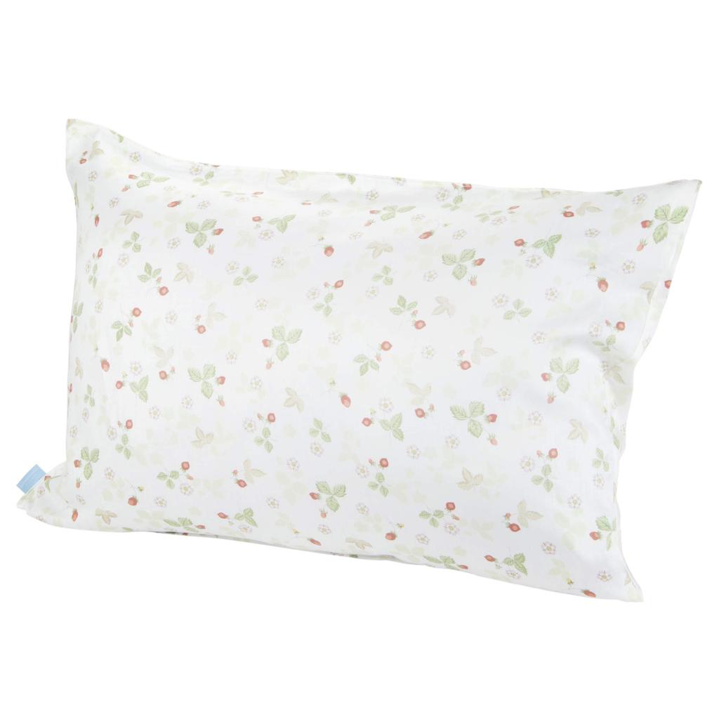 Nishikawa Pillowcase 70X50cm Wedgwood Wild Strawberry Cotton Made In Japan Green PJ27355679G 100%