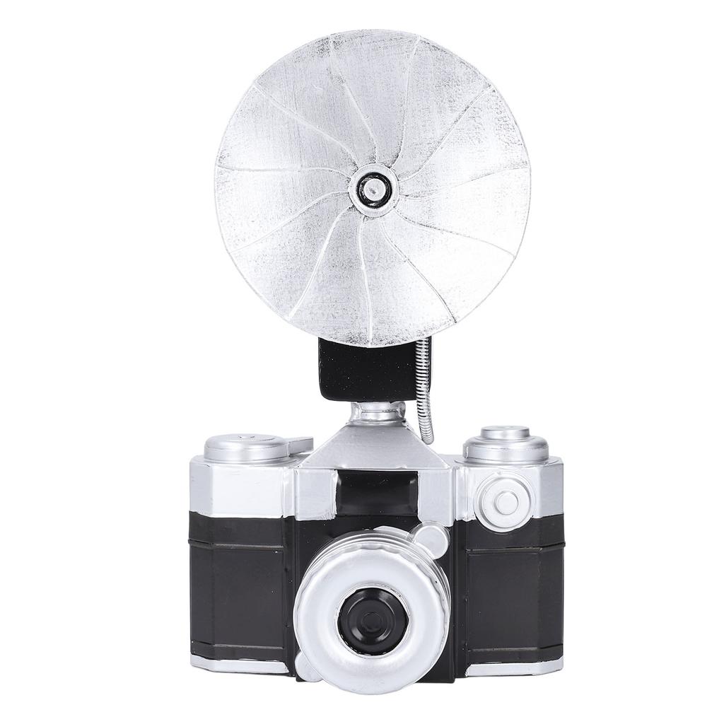 Nostalgic Vintage Camera Ornament European Style Iron Decompression Old Retro Camera Model Statue