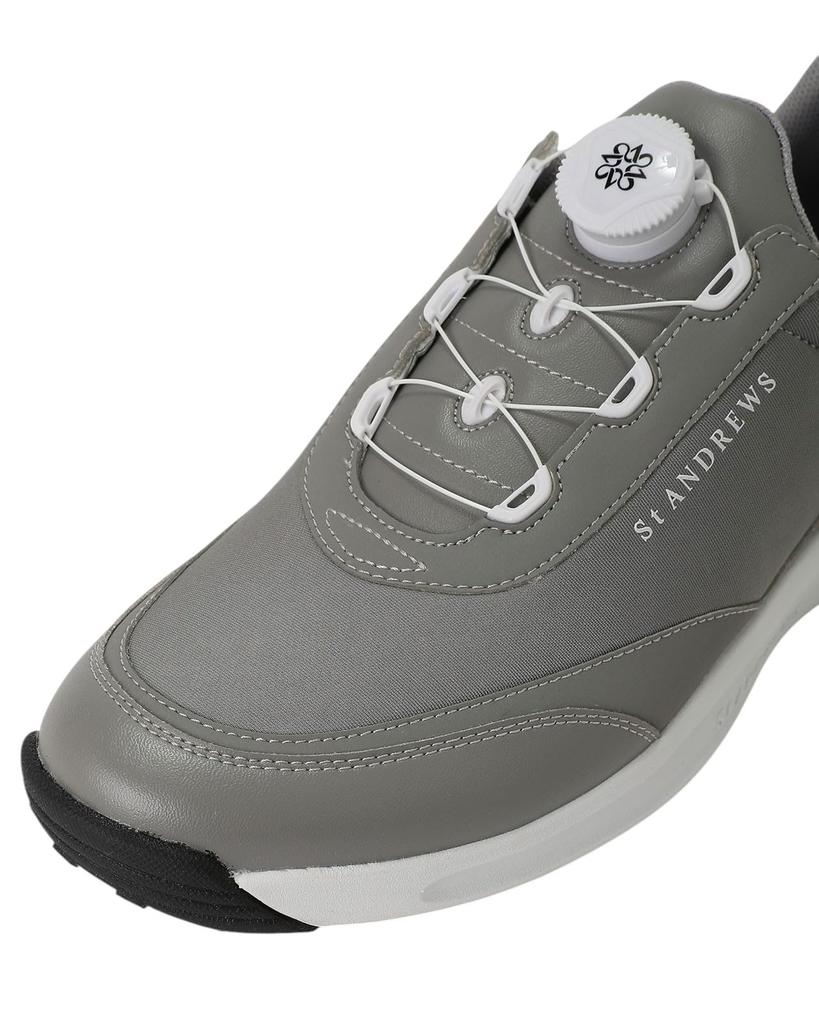A continuing standard golf shoes dial golf shoes large [St. Andrews] product, men's (spike type) / / 042-5992301 020_Gray