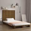 VidaXL Wall-mounted Headboard Honey Brown 146x3x91.5 Cm Solid Pine Wood 824686