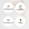 Round Transparent Soft Silicone Non-slip Door Stopper Muffler Wall Protector Self-adhesive Door Handles Bumper Protective Plug