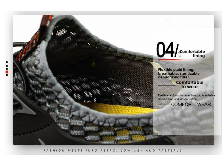 2023 Men's Quick-Drying Hiking and Water Shoes for Outdoor and Beach Activities