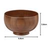 Yamanaka Lacquerware Shirasagi Woodwork Soup Bowl, Shirasagi Bowl, Small, Approx. 10cm, Cherry Blossom, Lacquered Brown, Made In Japan