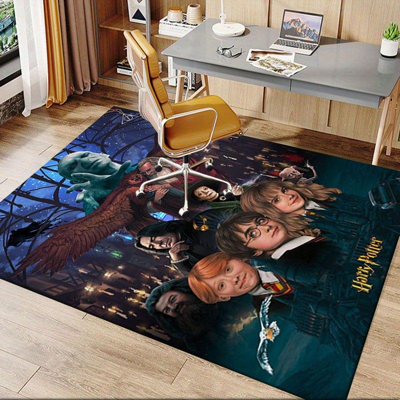 Harry Potter Poster Hogwarts Wall Art DecorOffice Mat Home Decor Office Rugs LB82