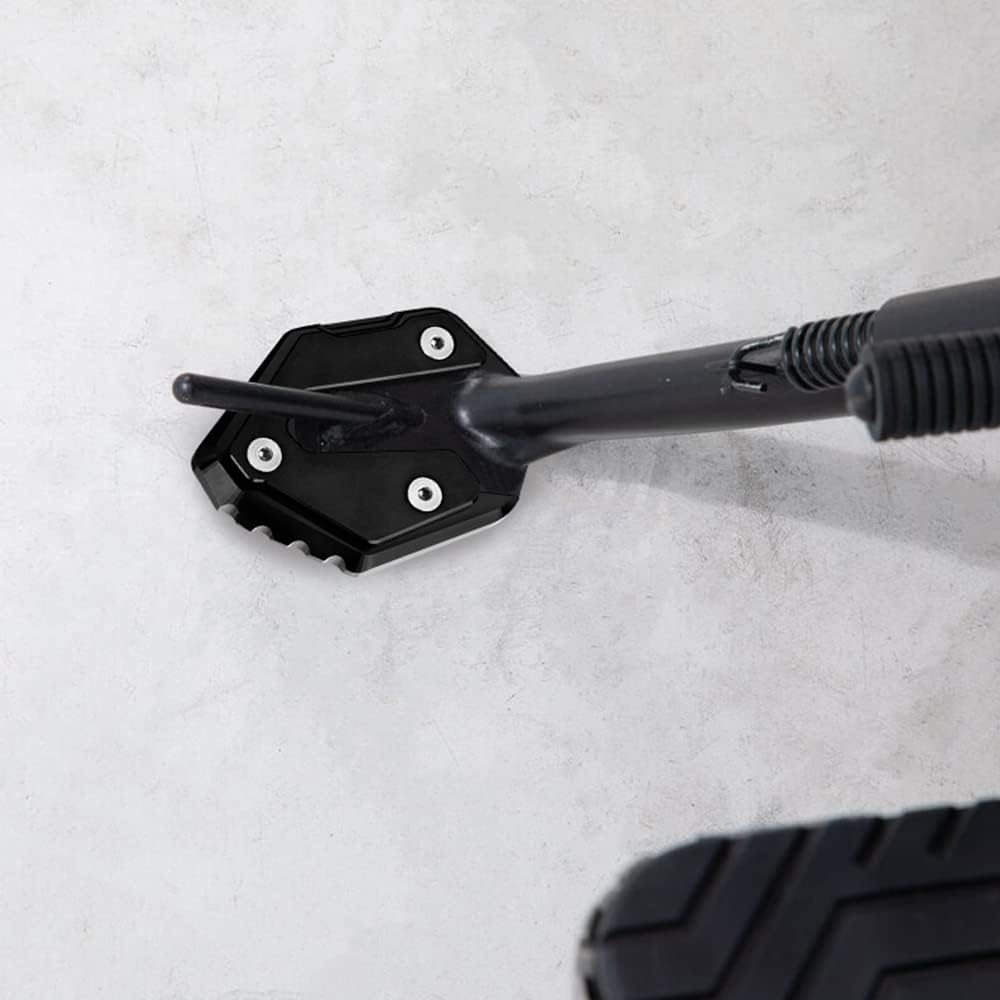 CNC Motorcycle Kickstand Pad Support Side Stand Plate Pad For Yamaha FZ09 MT09 Tracer FJ09 XSR900 Tracer9 Tracer9GT 2015-2022 Kickstand Shoe FZ MT FJ
