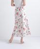 BEAUTY Flower Print Skirt [NATURAL BASIC] [Beige/Size M]
