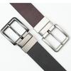 New Men's Cowhide Belt, Rotating Dual-purpose Pin Buckle Genuine Leather Belt, Casual Men's Trouser Belt