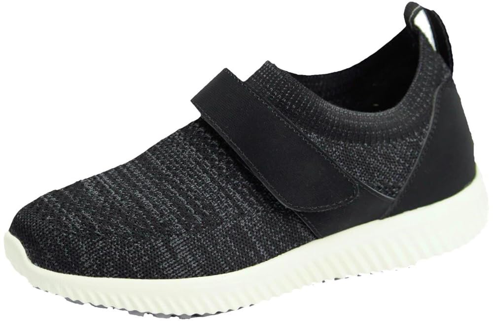 

Medical Shoes SaiSai Stretch Knit Sneakers Black cm 4E [Marianne] 26.0 cm~26.5