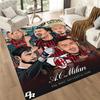 Ac Milan Area Rug Design For Hallway Balcony Outdoor Decorate Room Antislip Rug Office Home Decor Best For Christmas