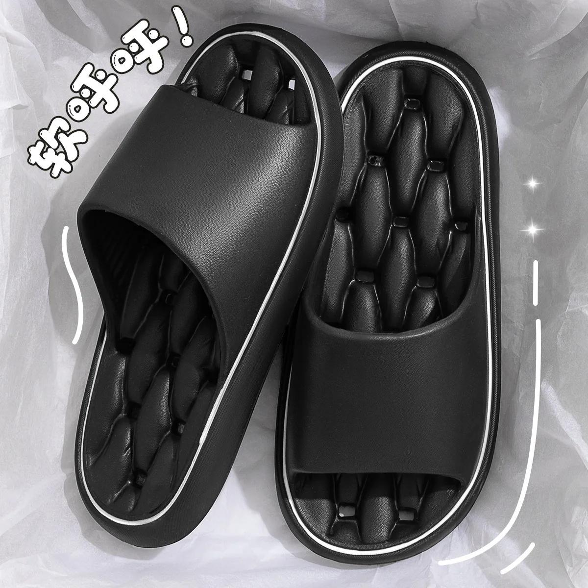 

Мужские сандалии-слайды Comfort Quick-Dry Footbed Пляжные тапочки для душа Нескользящие тапочки для дома Спальня Бассейн Спа Гостевые студенческие общежития 38-39