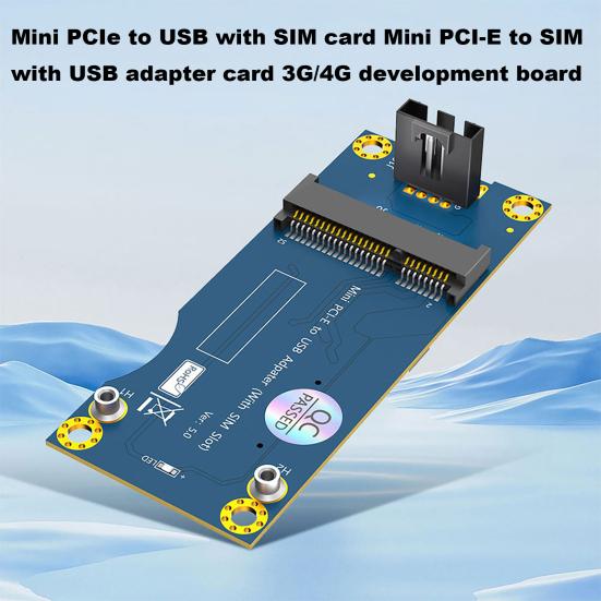 

Адаптерна карта Mini PCI-E на USB, універсальна бездротова мережа 3G/4G Horizontal
