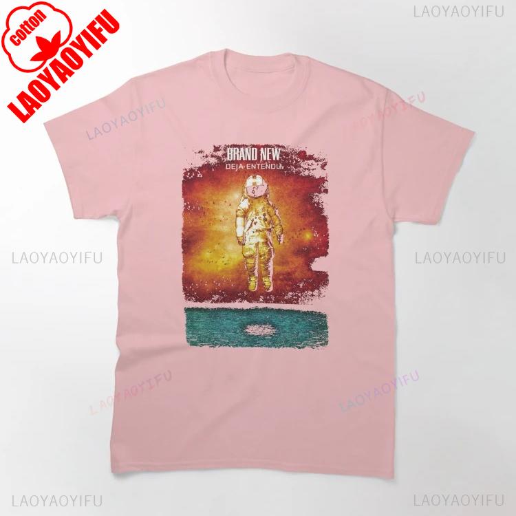 Brand New Deja Entendu Album Vintage Emo Punk Rock Graphic Tshirt Unisex Casual Short Sleeve Music Fan Gift