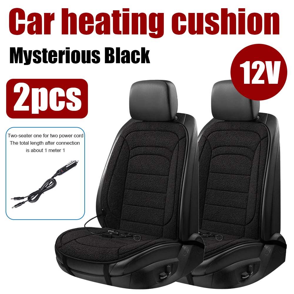HulitTop Car Cushion Winter Warm Cushion Fast Heating 3-speed Car Seat Heating Pad Seat Cover Protect 12V 30W Cars Accessories