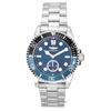 Pro Diver Stainless Steel Blue Dial Batman Bezel Quartz 49432 100M Men's Watch