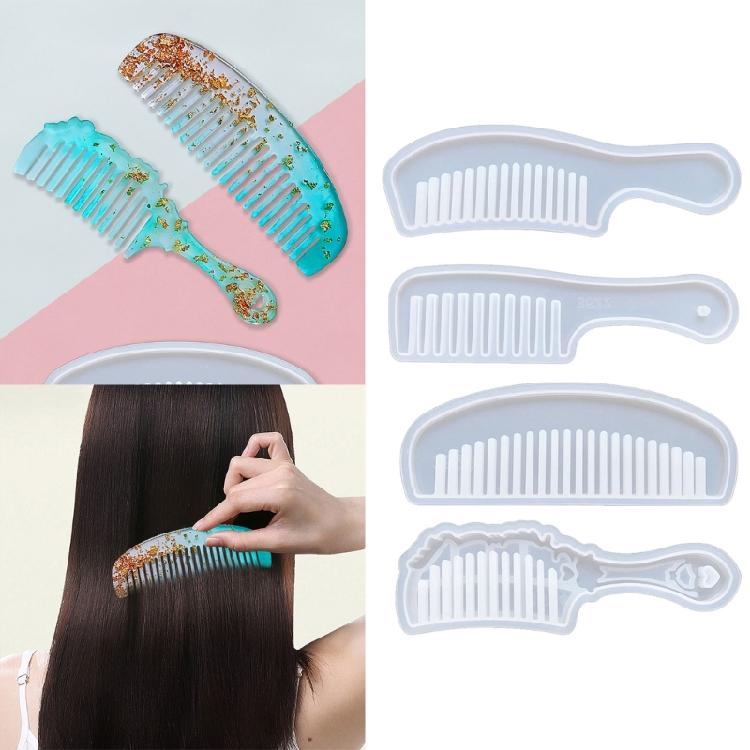 Comb Silicone Mold Can Be Used to Make Makeup Comb Home Decoration Jewelry Art