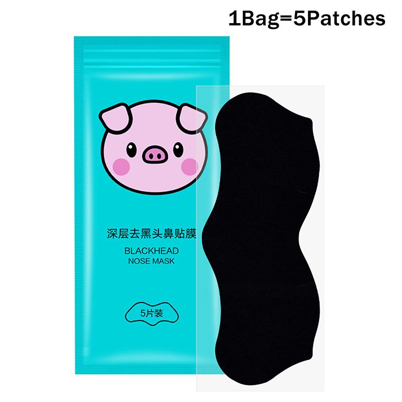 

5/15/25/50 Pcs Bamboo Charcoal Blackhead Removal Nose Pore Strips Deep Cleaning Pore Clean Acne Nose Care Mask Patch Smooth Skin