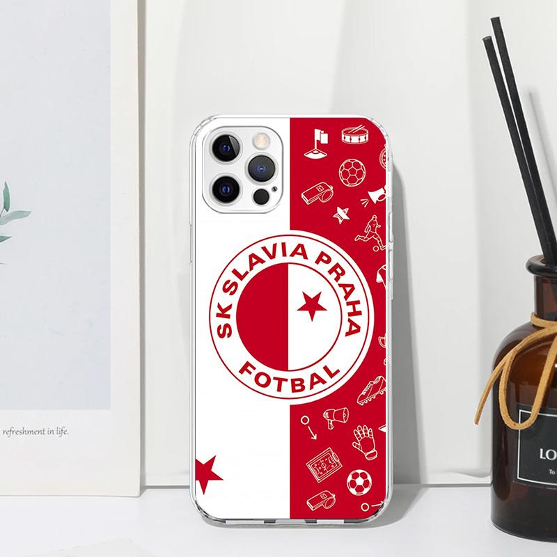 

Sk Slavia Praha Czech Republic Phone Case For Iphone 17 Air 16 15 Plus 16E 14 Pro Max 13 Mini 12 11 7 8 SE Fundas Soft Back Cove iPhone 15