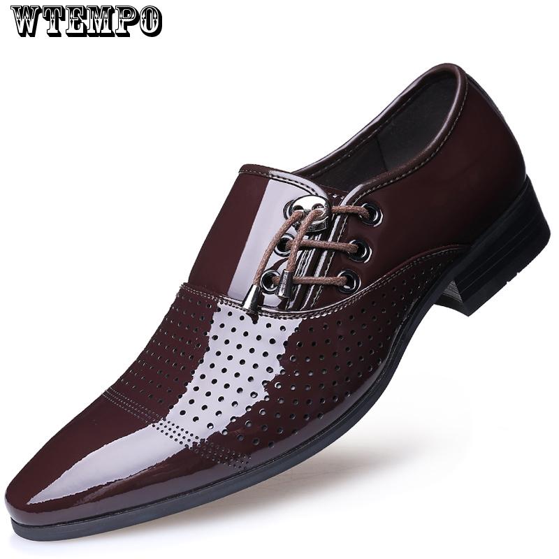 

Новая брендовая мужская обувь, мужские модельные туфли высшего качества из натуральной кожи, деловая официальная обувь, мужские туфли на плоской подошве 42