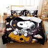 Snoopy Home Bedding Set Duvet Cover Comforter Sets 3-Piece Set 1 Quilt Cover Suitable For Children And Adults