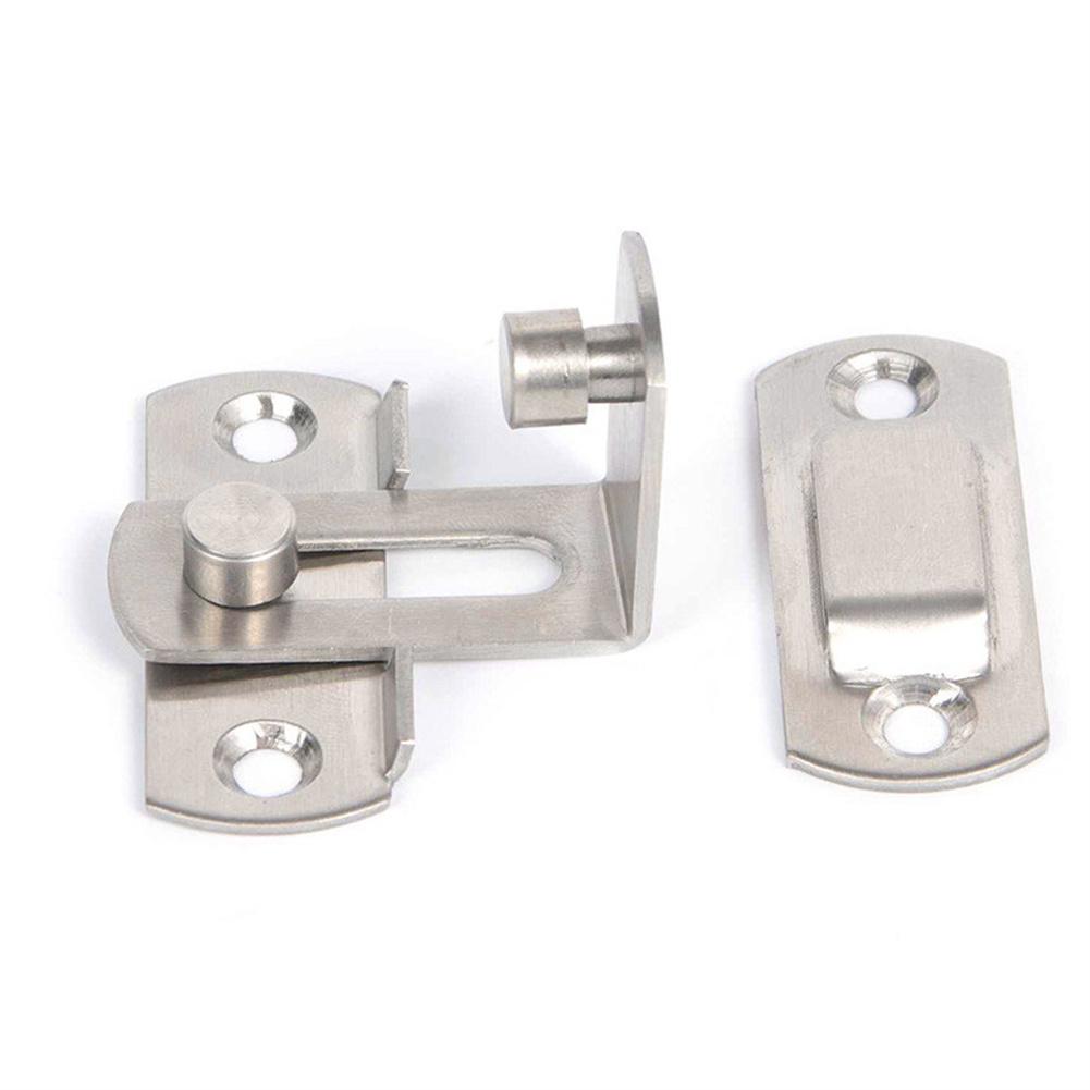Stainless Steel Door Buckles Locks Heavy Duty Safety Door Lock for Bedroom Drawer Window