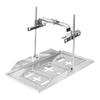 Sturdy Stainless Steel Battery Tray Bracket Recessed Slot Holder for Car Battery Terminal Cover and Battery Car Cover