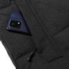 ROMON Men's Casual Hooded Padded Jacket