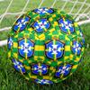 CBF Brazil Indoor Soccer Ball Size 5 Colorful All Ages Machine Stitched PVC Competition Ready Durable High-Bounce