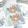 DIY Floral Stickers Book Flowers Bloom in Their Season Decorative Sticker New Y2K Stickers