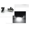 CanBus LED License Plate Lights For Toyota Corolla E11 Crown S180 Starlet EP91 Vios Previa ACR50 GSR50 number plate lamp