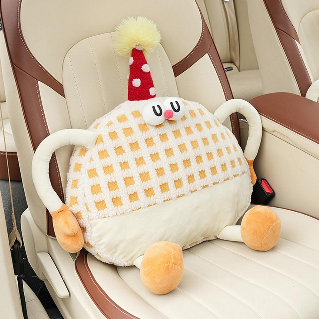 Car Headrest Pillow Dopamine Neck Support Four Seasons Universal Waist Cushion for Car Seat