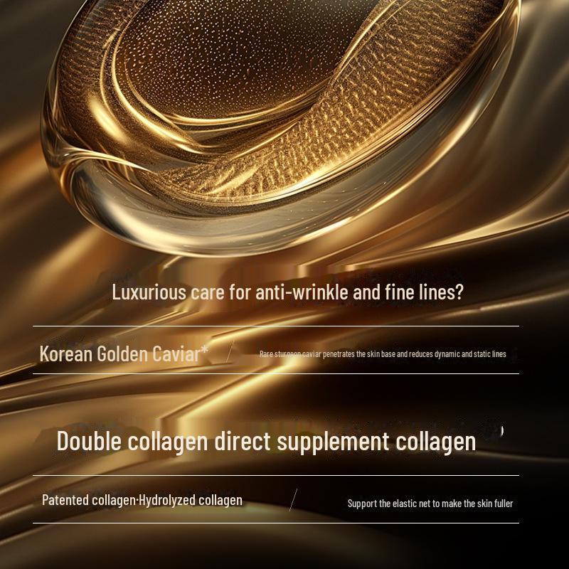 KISSMWAH Gold Caviar Collagen Anti-Wrinkle Moisturizing Facial Essence